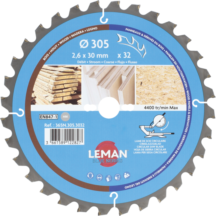 Lame de scie circulaire pour machines à onglets