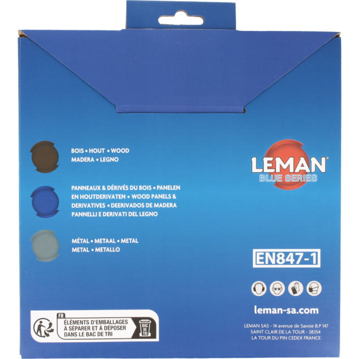 Lame de scir circualire pour machines portatives et à onglets