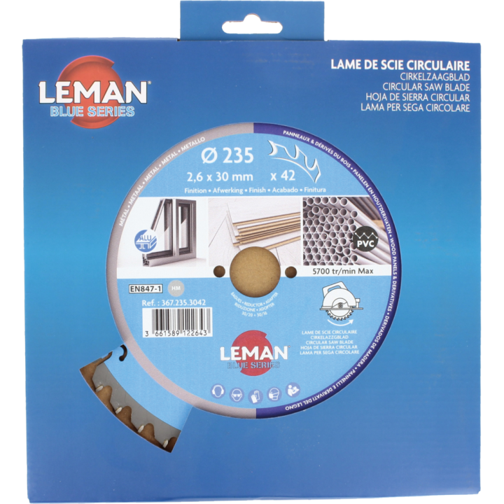 Lame de scir circualire pour machines portatives et à onglets