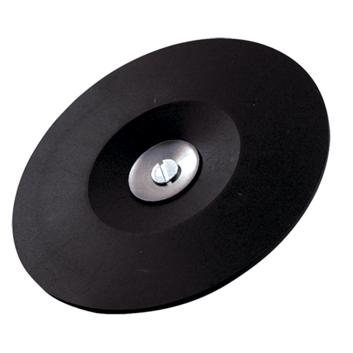 Rubber grinding disc, 6 mm rod