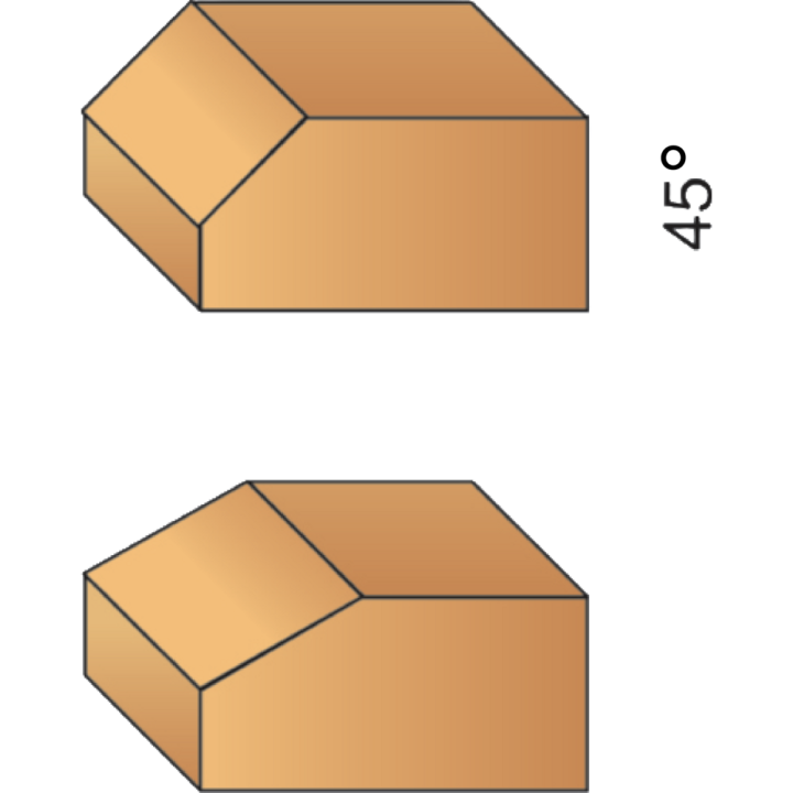 Kantenfrees met reversibele snijplaten