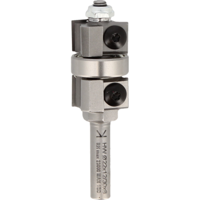 Mèche daffleureuse à plaquettes réversibles + guide central