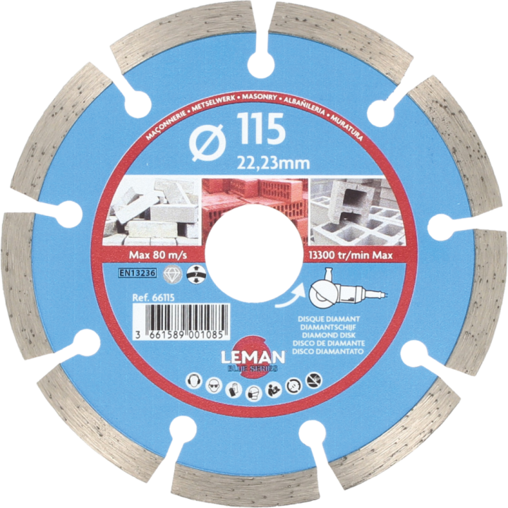 Disque diamant travaux de maçonnerie