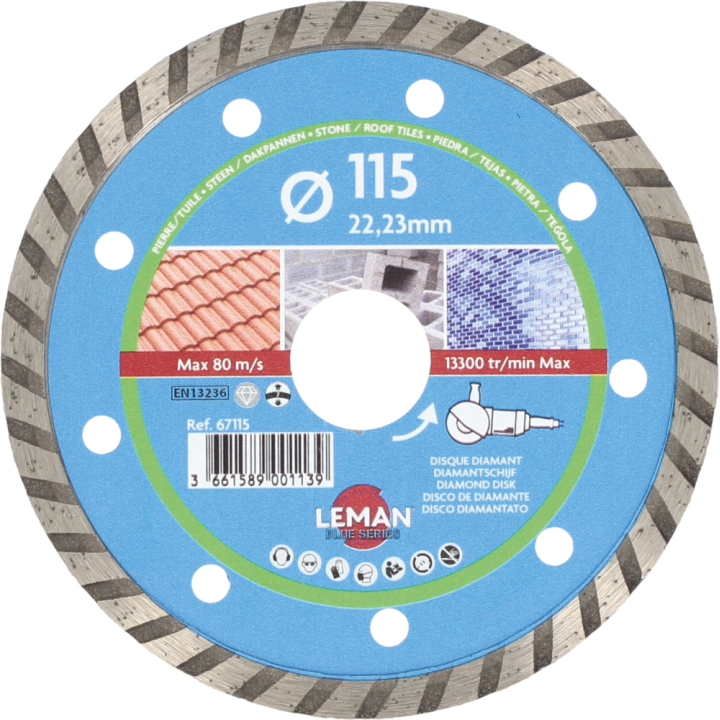 Disque diamant minéral