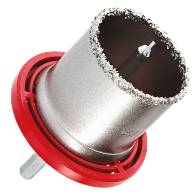 Kit de 2 trépans à concrétion carbure