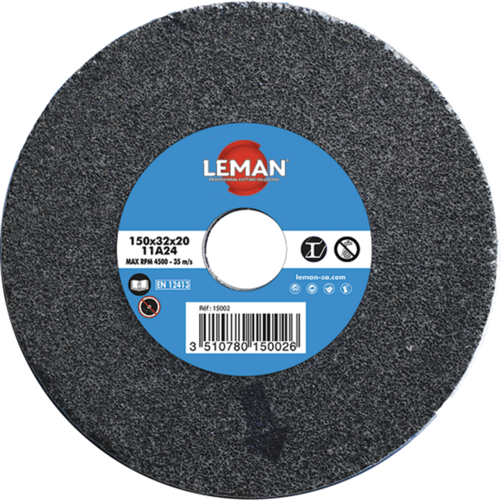 Grey vitrified grinding wheel