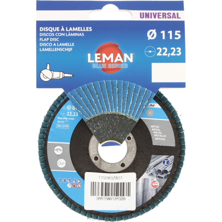 Disque à lamelles bombé zirconium