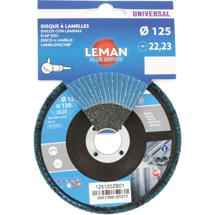 Disque à lamelles bombé zirconium