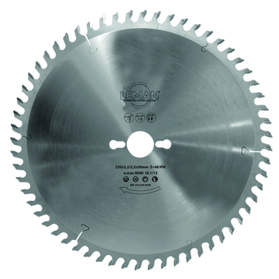 Edgebander blade for melamine boards and particleboards
