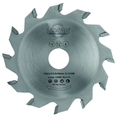 Blade for wood grooving and boards made from wood