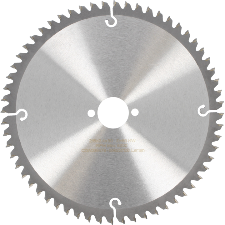 Lame de scir circualire pour machines portatives et à onglets