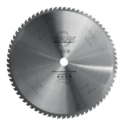 Dry cutting blade for ferrous metals