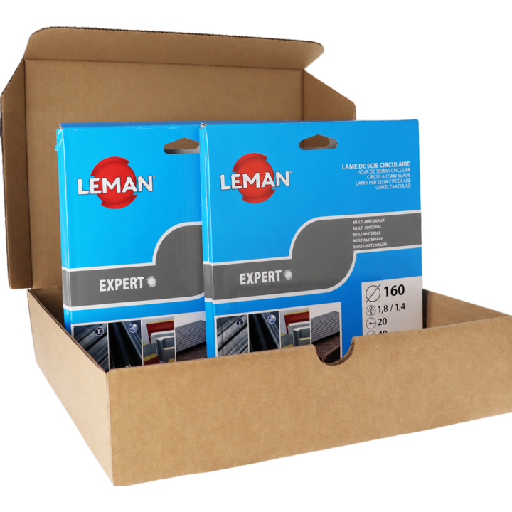 Lot de 2 lames circulaires ø 160 cermet multi-matériaux