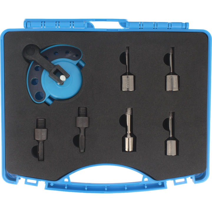 Coffret de 4 trépans diamantés m14 grès cérame