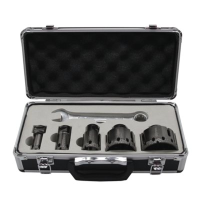 Coffret de 5 trépans diamantés m14 grès cérame