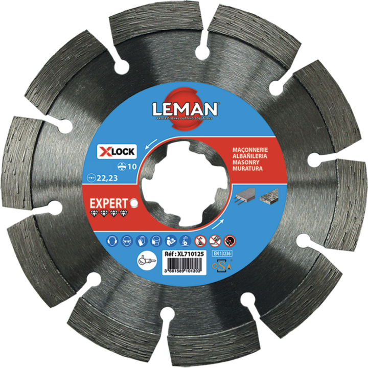 Disque diamant béton, béton armé