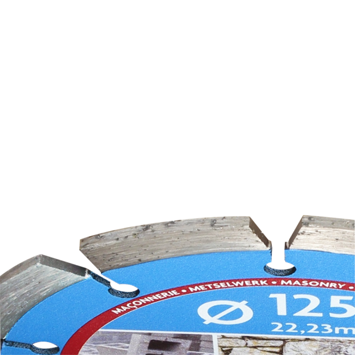 Disque diamant beton armé, aciers