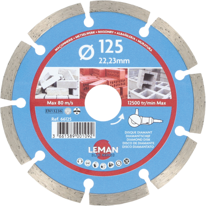 Disque diamant travaux de maçonnerie
