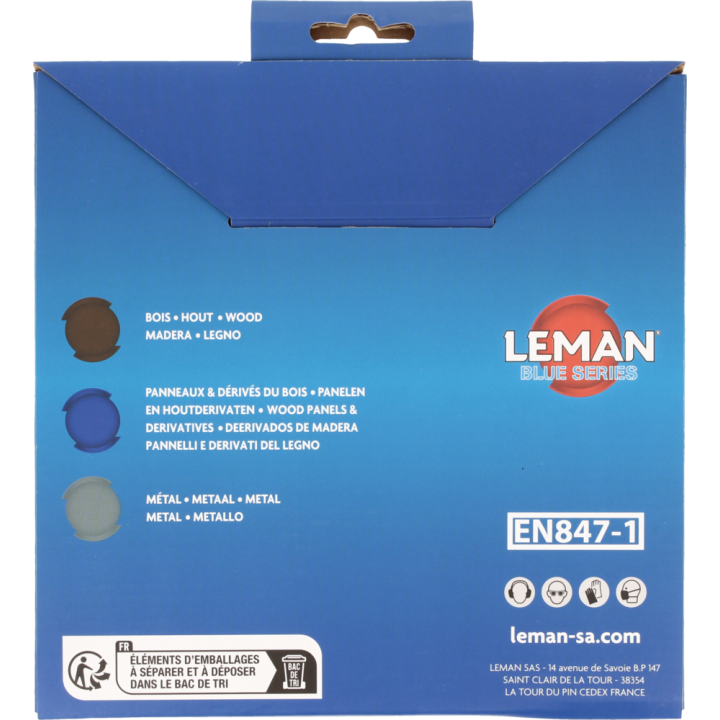 Lame de scir circualire pour machines portatives et à onglets