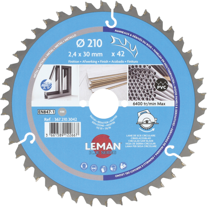 Lame de scir circualire pour machines portatives et à onglets