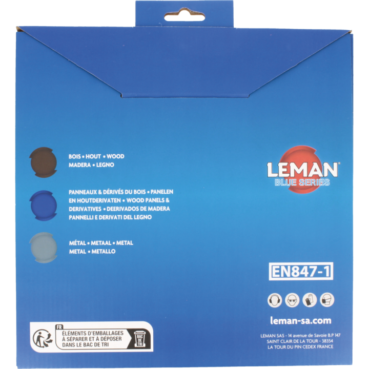 Lame de scir circualire pour machines portatives et à onglets