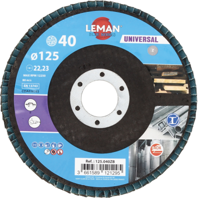 Disque à lamelles bombé zirconium
