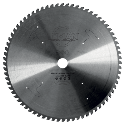 Hoja de corte de metales inoxidables