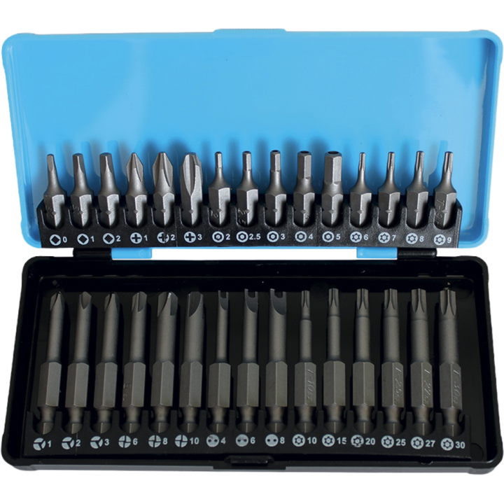 Caja de 30 puntas de atornillado