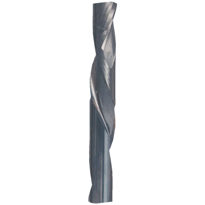 Mèche à défoncer carbure monobloc finition - hélice "positive" - 1 coupe