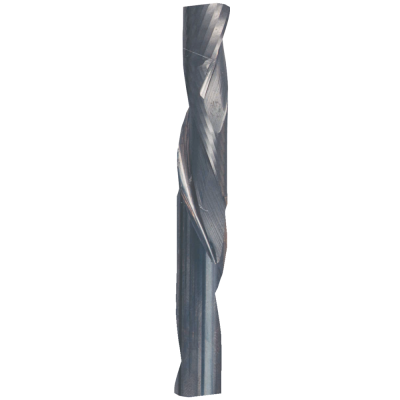 Mèche à défoncer carbure monobloc finition - hélice "négative" - 1 coupe