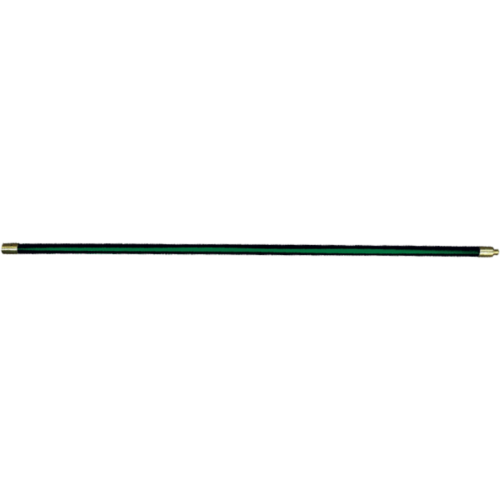 Sweeping pole with self-locking system