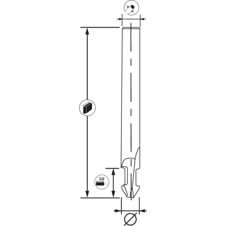 Cutter for anchor joint