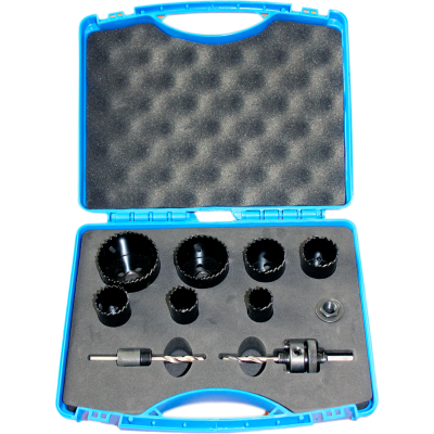 Caja de 7 coronas bimetálicas 8 de cobalto