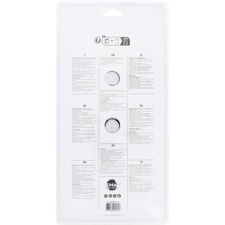 Pack de 7 disques