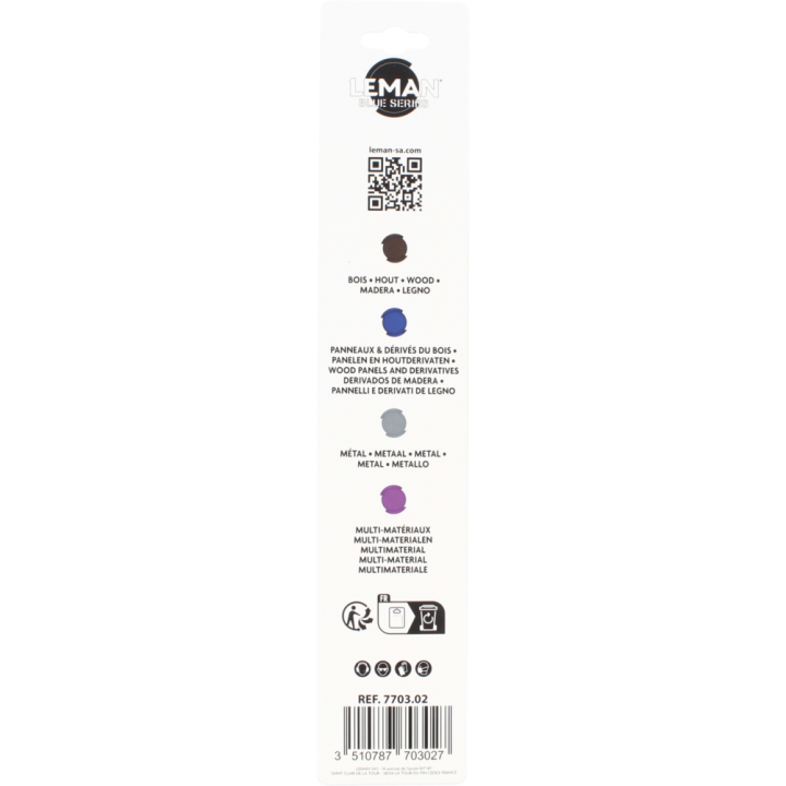 Carte 2 lames de scie sabre
