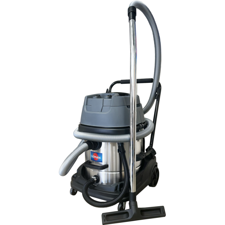 Aspirateur industriel eau et poussière  inox   50 l - 2000 w