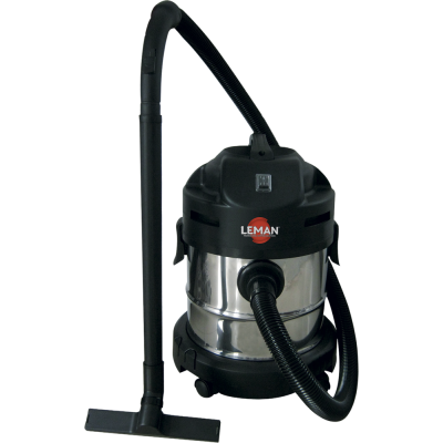 Aspirateursouffleur eau et poussière  inox   20 l - 1250 w