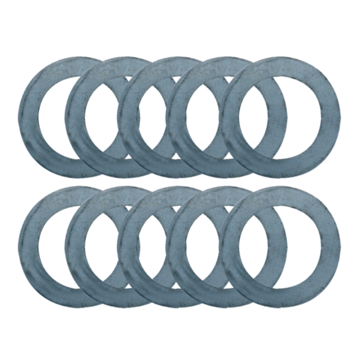 Juego de 10 anillos milimétricos de 1 a 1010 mm