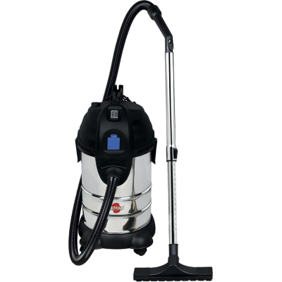 Aspirateur eau et poussière  inox  décolmatage manuel  30 l - 1400 w