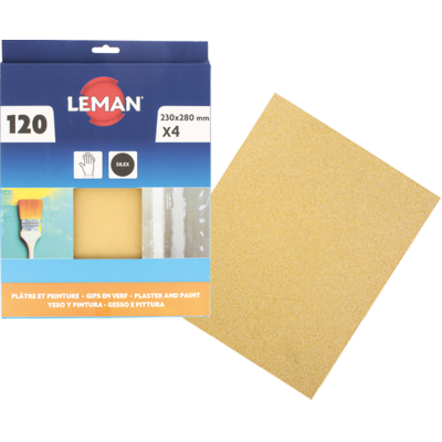 Sandpaper sheet