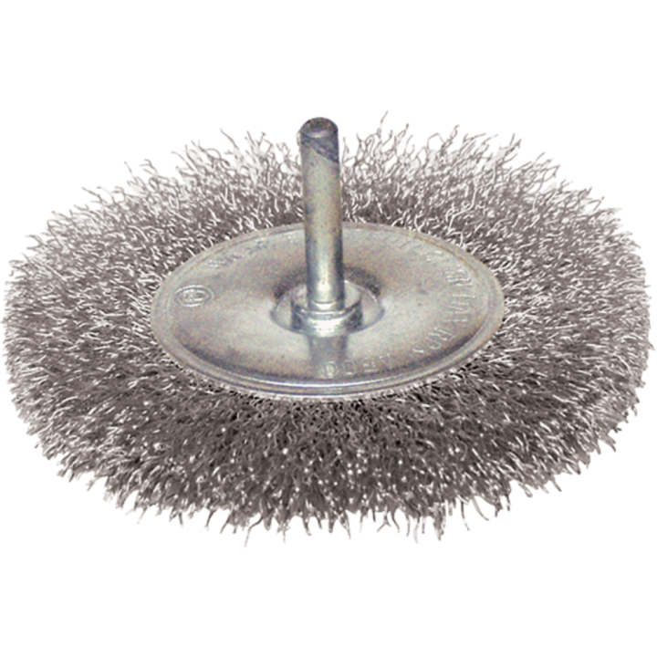 Cepillo circular hilo de acero inox ondulado