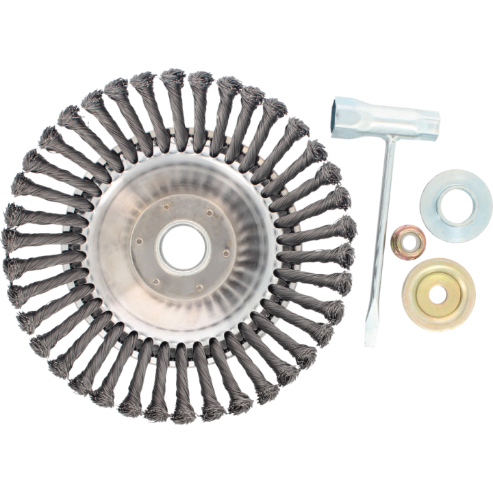 Brosse cuvette pour débroussailleuse