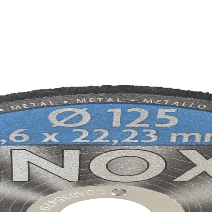 Disque tronçonnage inox
