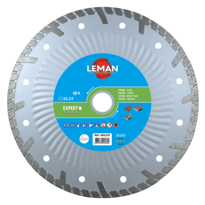 Disco diamante para construccion continuo ventilado