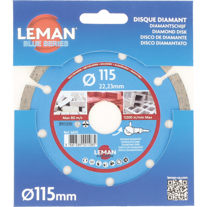 Disque diamant travaux de maçonnerie