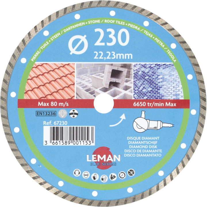 Disque diamant minéral