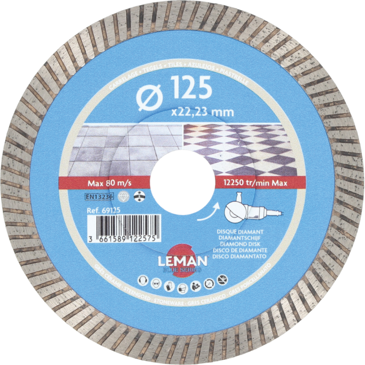 Disque diamant grès cerame