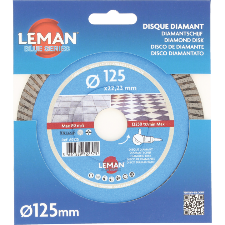 Disque diamant grès cerame