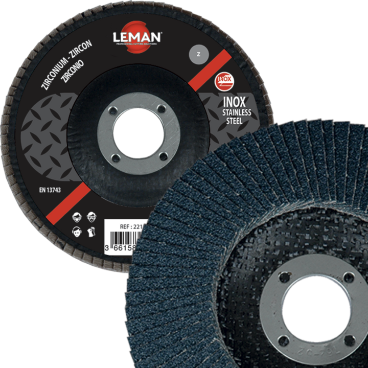 Discos con láminas de circonio