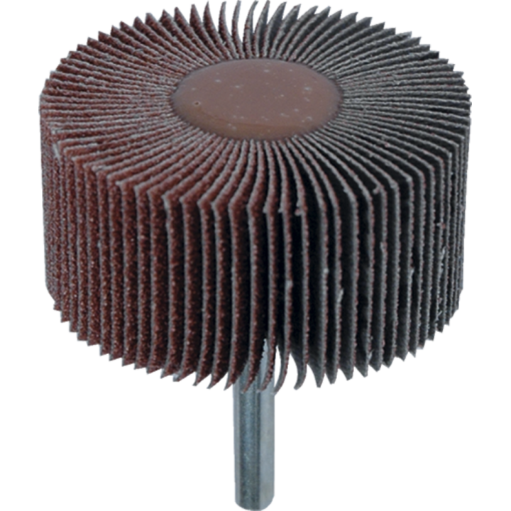 Rueda con láminas de corindón